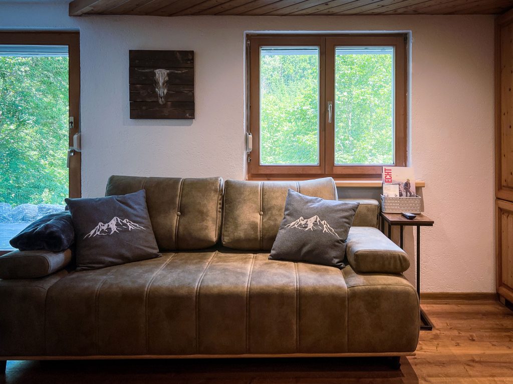 Spitzen Blicke – Silbertal, Montafon – Schlafcouch