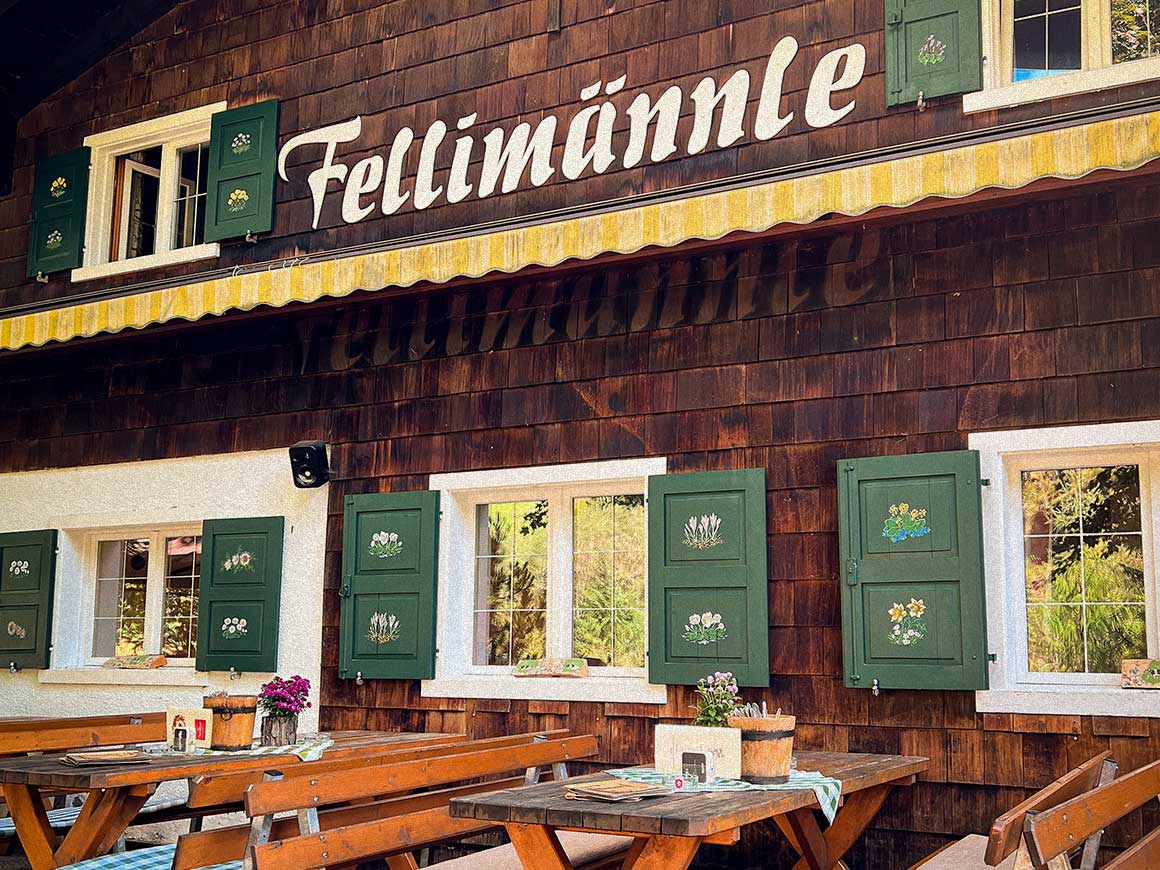 Almhütte Fellimännle im Silbertal