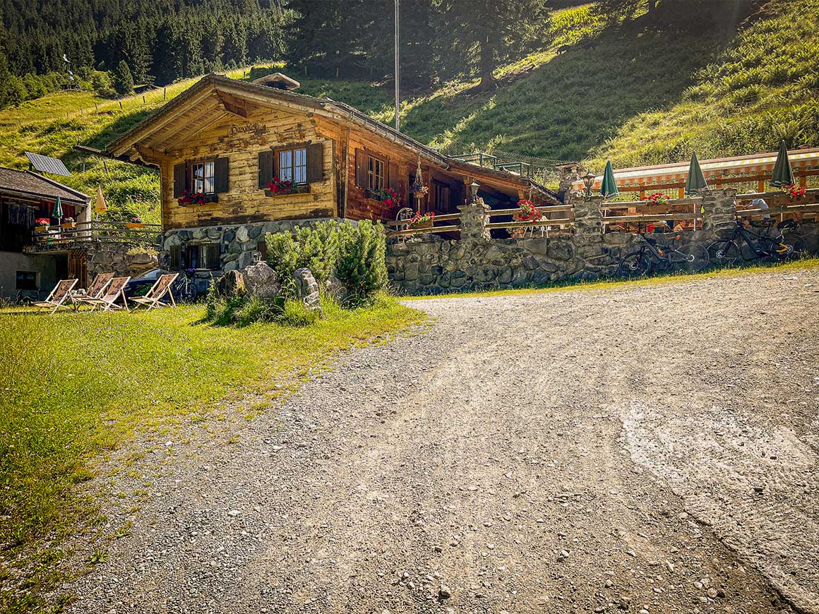 Almhütte Hasahüsli im Silbertal