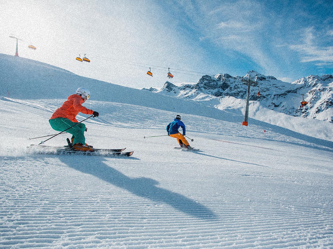 Skifahren in der Silvretta-Montafon