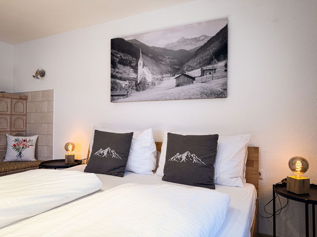 Muttjöchle Apartment – Schlafzimmer Detail Bild